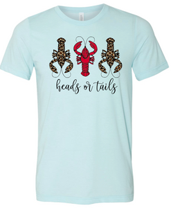 Heads Or Tails - Heather Ice Blue