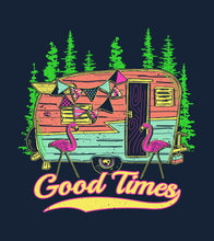 Load image into Gallery viewer, Good Times Camper- Navy